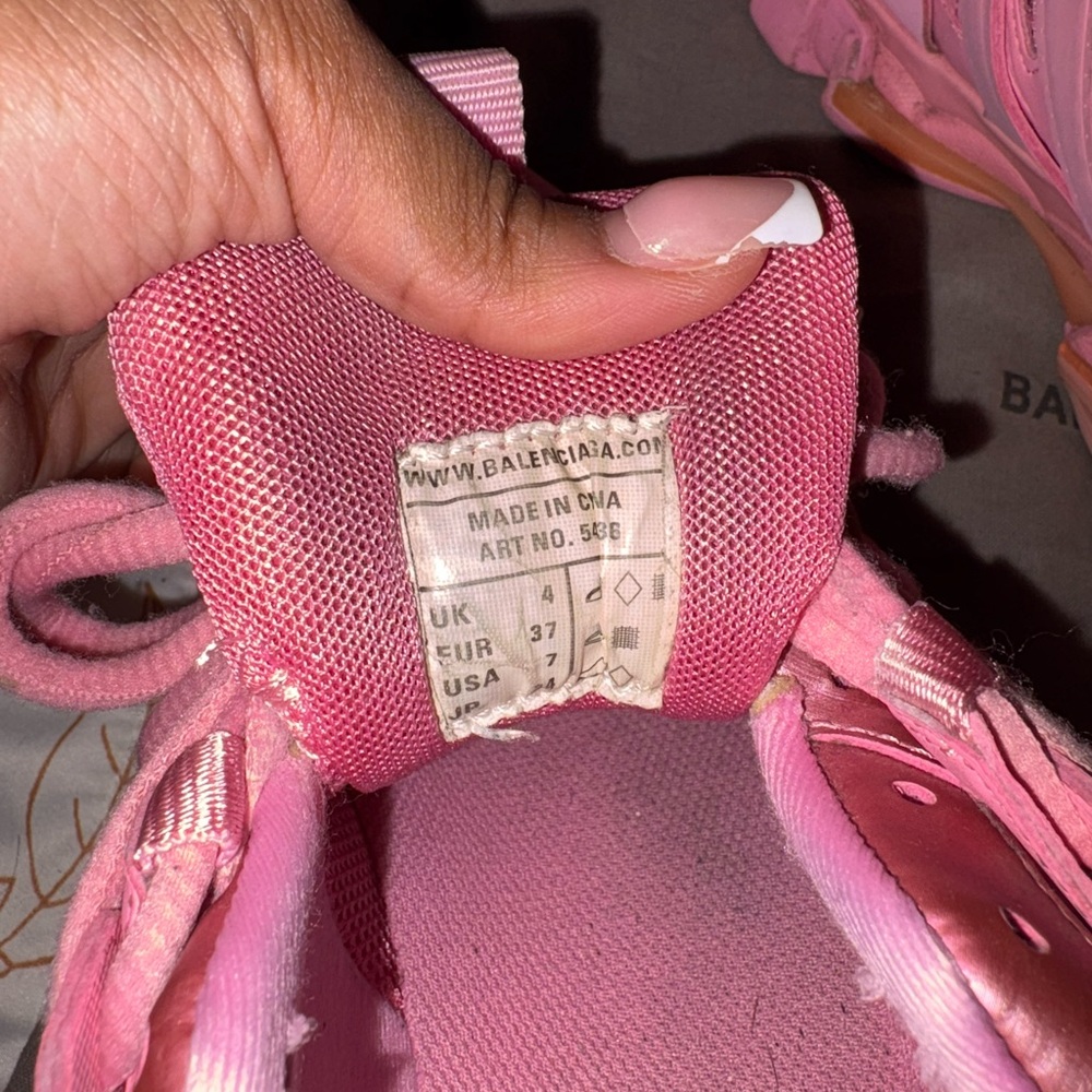 Balenciaga Pink Sneakers - Picture 4 of 6
